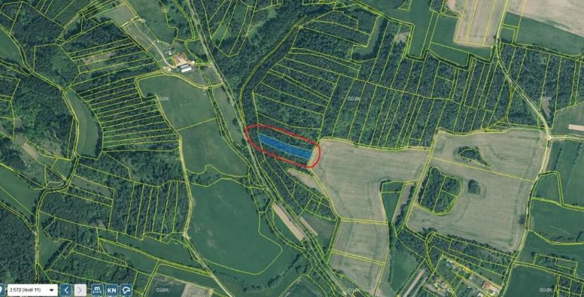 Prodej lesa, Třebohostice, 3104 m2