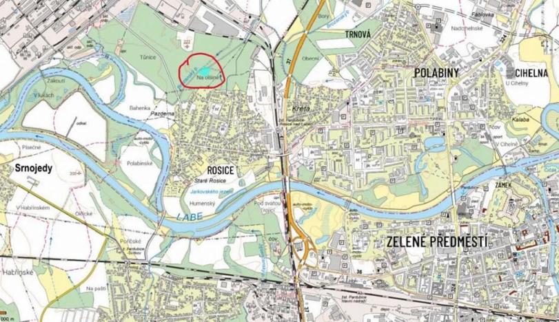 Prodej lesa, Pardubice, 7559 m2