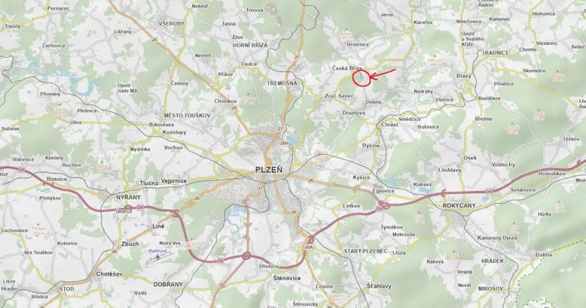 Prodej lesa, Hromnice, 20955 m2