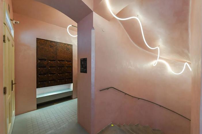 Pronájem bytu 1+kk, Praha - Nusle, Boleslavova, 43 m2