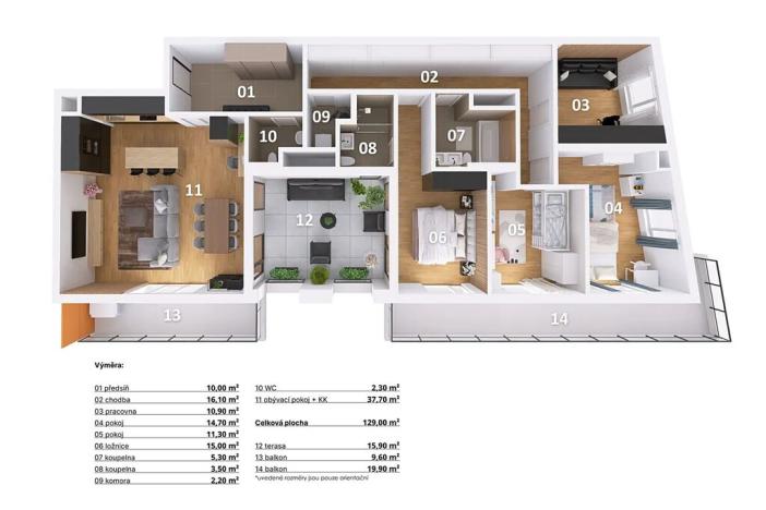 Prodej bytu 5+kk, Praha - Hlubočepy, Benešova, 140 m2