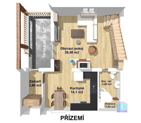 Prodej rodinného domu, Spálené Poříčí - Lipnice, 100 m2