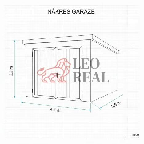 Prodej garáže, Ostrava - Kunčičky, Škrobálkova, 30 m2