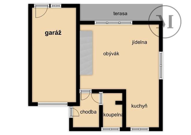 Pronájem rodinného domu, Roudné, Za Dvořáků, 143 m2