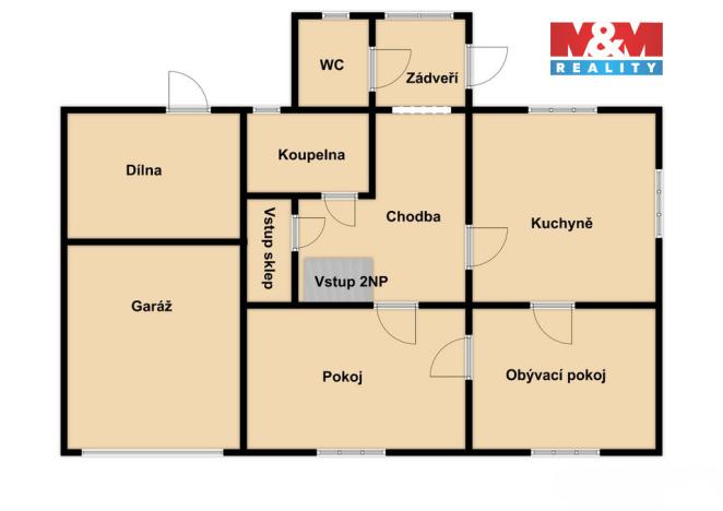 Prodej rodinného domu, Protivín, Nad Rybníkem, 180 m2