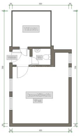 Pronájem obchodního prostoru, Mnichovice, Pražská, 20 m2