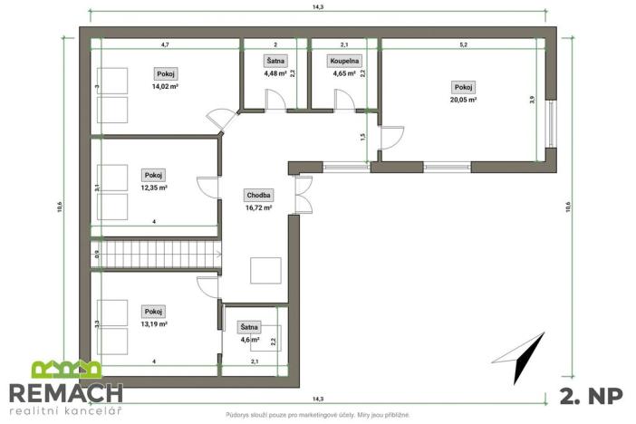 Prodej rodinného domu, Uherské Hradiště - Míkovice, Partyzánská, 189 m2