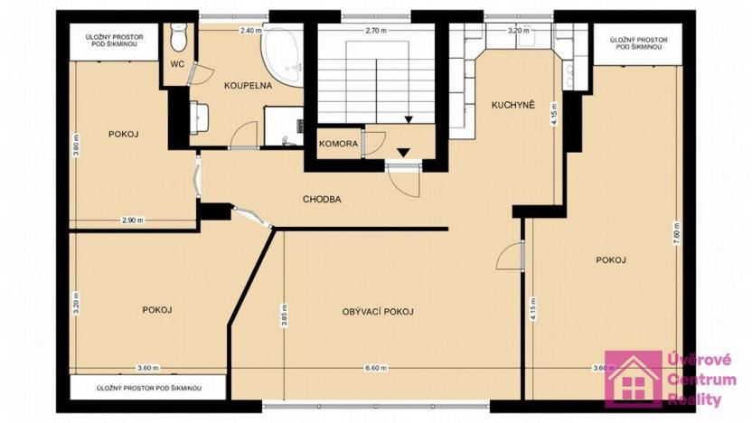 Prodej bytu 4+1, Břeclav, Fintajslova, 106 m2