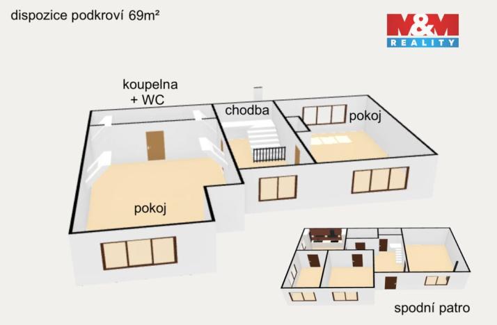 Prodej rodinného domu, Vysoké Mýto - Brteč, 139 m2