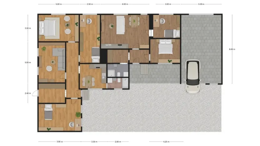 Pronájem rodinného domu, Uherský Ostroh - Kvačice, Hradišťská, 90 m2