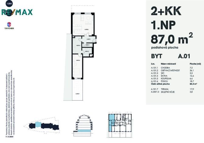 Prodej bytu 2+kk, Karlovy Vary, Šumavská, 87 m2