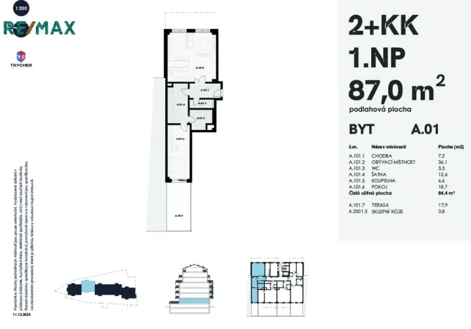 Prodej bytu 2+kk, Karlovy Vary, Šumavská, 87 m2
