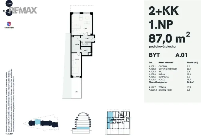 Prodej bytu 2+kk, Karlovy Vary, Šumavská, 87 m2