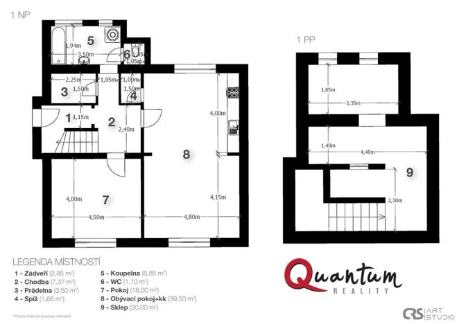 Prodej rodinného domu, Praha - Uhříněves, U Nadýmače, 279 m2