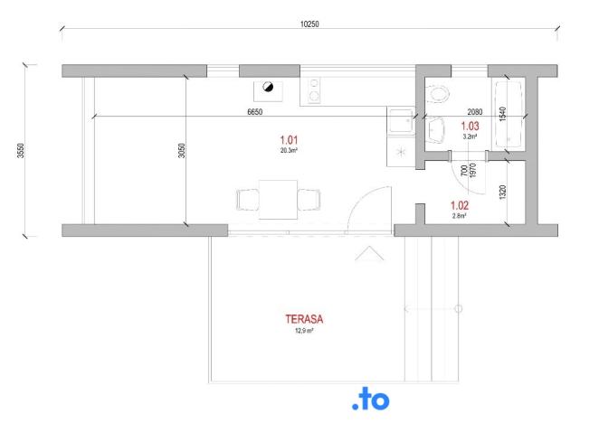 Prodej rodinného domu, Nový Šaldorf-Sedlešovice, 35 m2