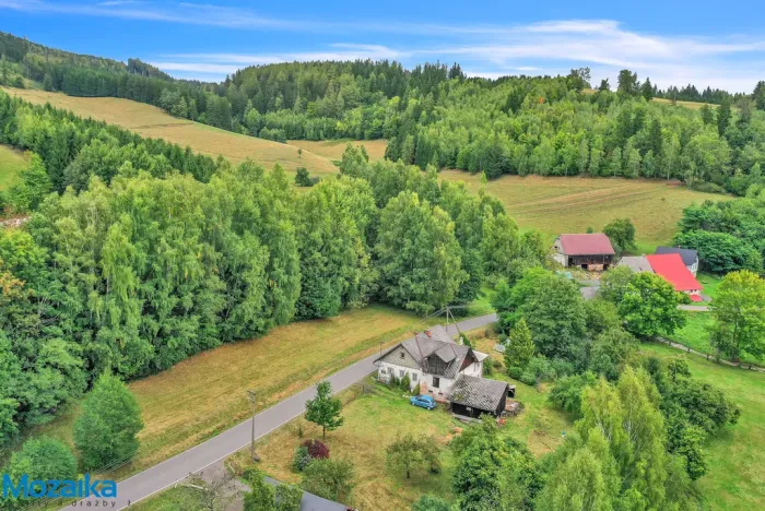 Prodej rodinného domu, Červená Voda - Bílá Voda, 60 m2