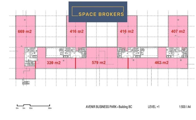Pronájem kanceláře, Praha - Jinonice, Radlická, 454 m2