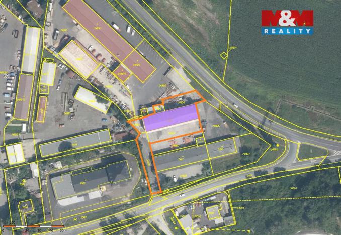 Prodej obchodního prostoru, Kadaň, Polní, 1200 m2