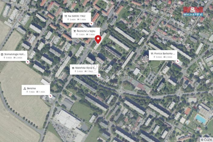 Prodej bytu 3+1, Kolín - Kolín II, Benešova, 64 m2