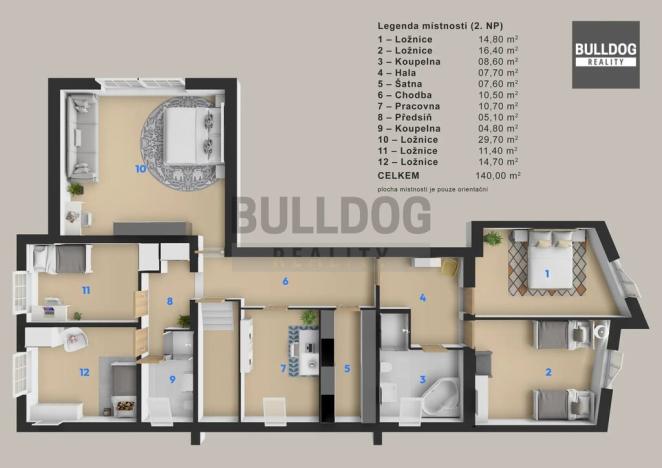 Prodej vily, Praha - Nebušice, Dubová, 408 m2