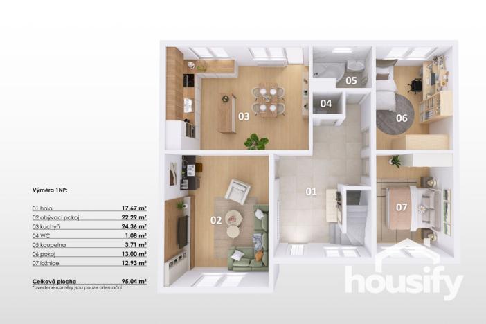 Prodej rodinného domu, Božice, 134 m2