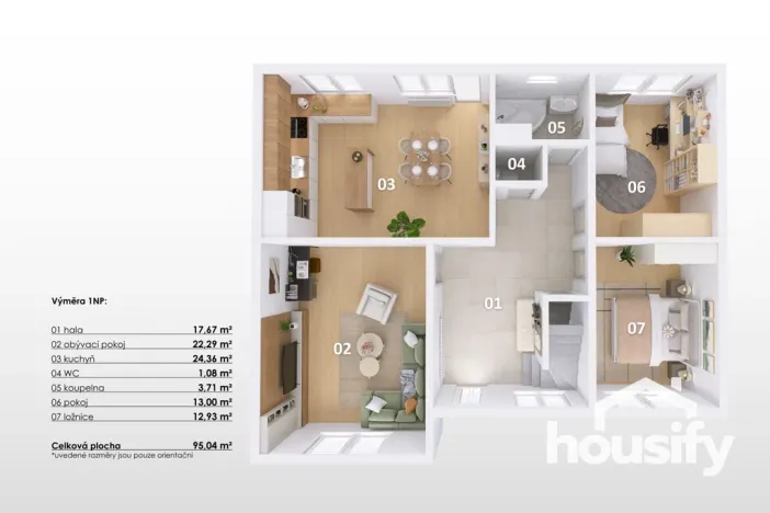 Prodej rodinného domu, Božice, 134 m2