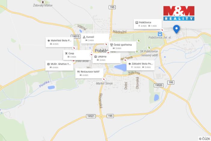 Pronájem bytu 2+1, Poběžovice, Nádražní, 60 m2