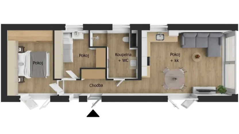 Prodej mobilheimu, Dřevohryzy, 55 m2