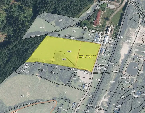 Prodej pozemku pro bydlení, Loučná nad Desnou, 36840 m2