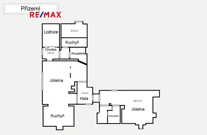 Prodej rodinného domu, Holetín, 800 m2
