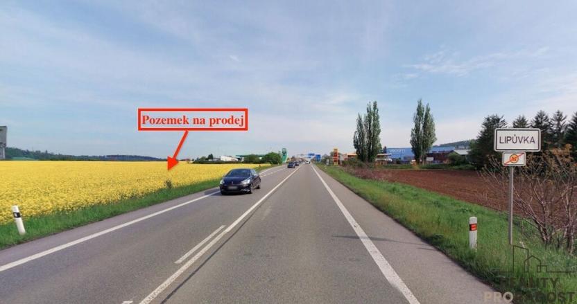 Prodej komerčního pozemku, Lipůvka, 3529 m2