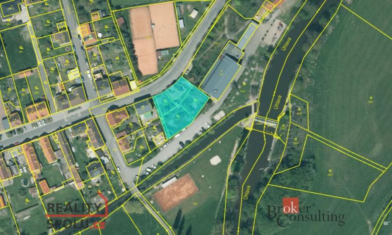 Prodej pozemku pro bydlení, Plzeň - Hradiště, Plzeňská cesta, 1182 m2