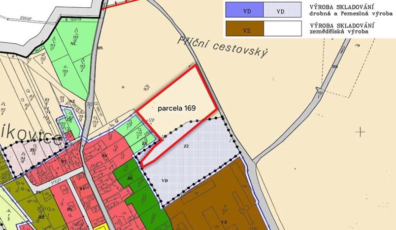 Prodej podílu komerčního pozemku, Jeníkovice, 5776 m2