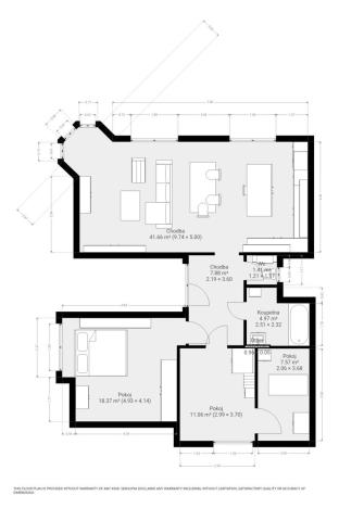 Pronájem bytu 4+kk, Brno, Těsnohlídkova, 96 m2