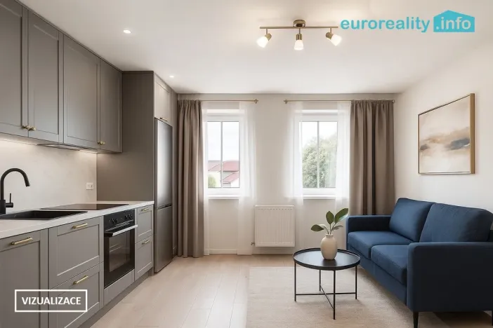 Prodej bytu 1+1, Kraslice, Rybná, 30 m2