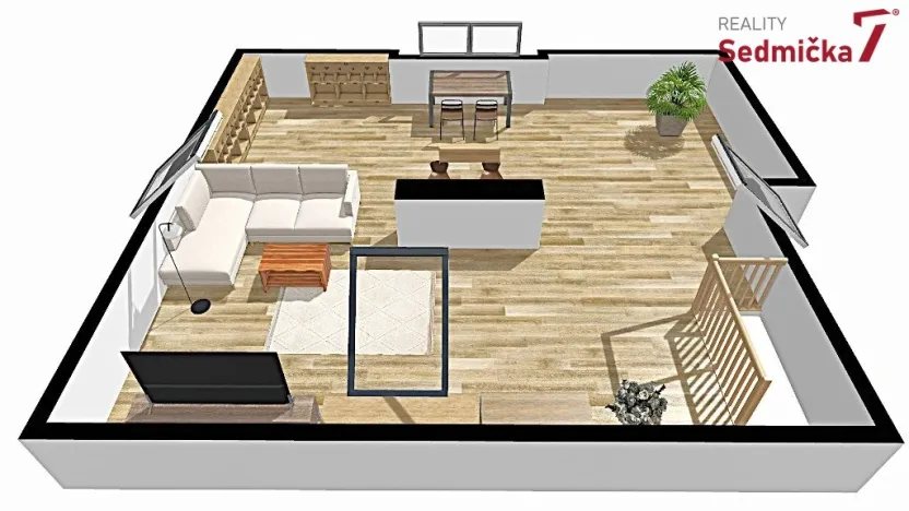 Prodej bytu 3+1, Nové Město na Moravě, Soškova, 159 m2