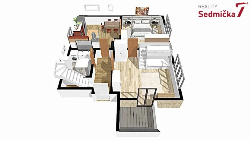 Prodej bytu 3+1, Nové Město na Moravě, Soškova, 159 m2