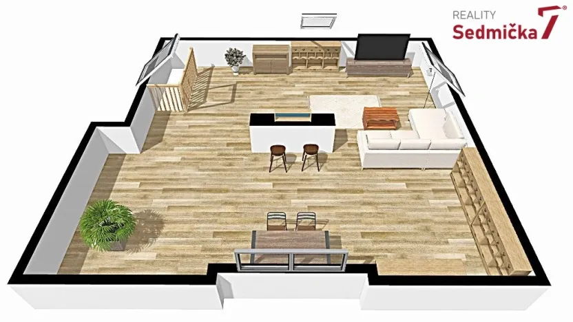 Prodej bytu 3+1, Nové Město na Moravě, Soškova, 159 m2