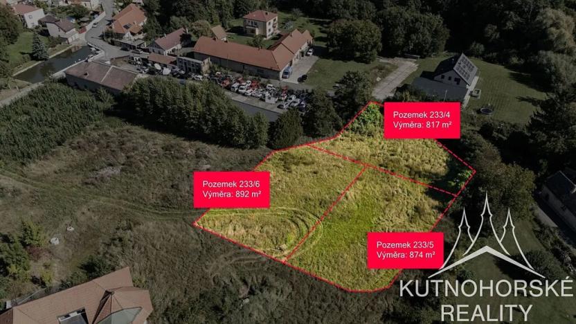 Prodej pozemku pro bydlení, Křesetice, 892 m2