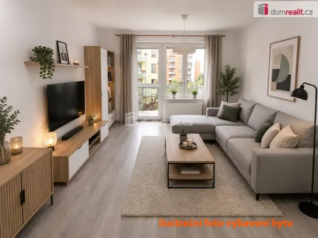 Pronájem bytu 2+kk, Praha - Čakovice, Bermanova, 55 m2