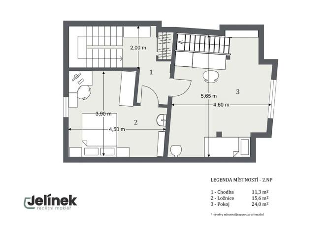 Prodej rodinného domu, Jimramov, náměstí Jana Karafiáta, 105 m2