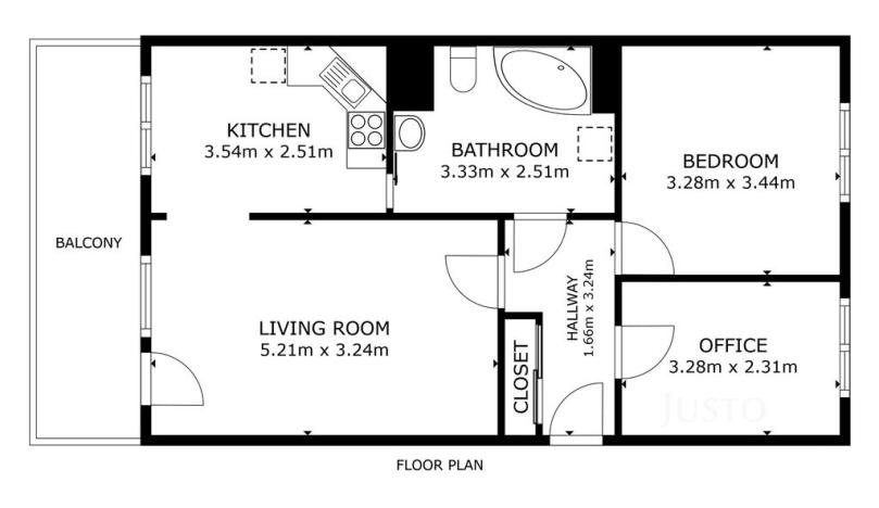Prodej bytu 3+1, Praha, Černého, 60 m2