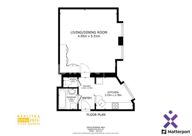 Prodej bytu 1+1, Hradec Králové, Za Škodovkou, 46 m2