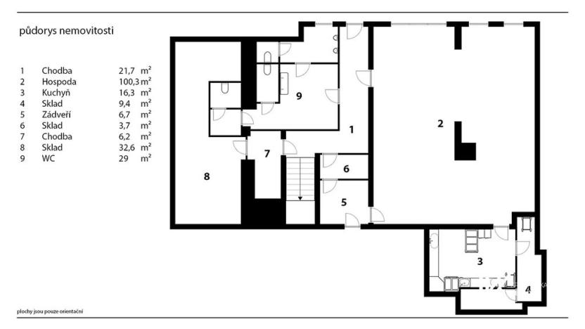 Prodej ubytování, Krupka, Husitská, 552 m2