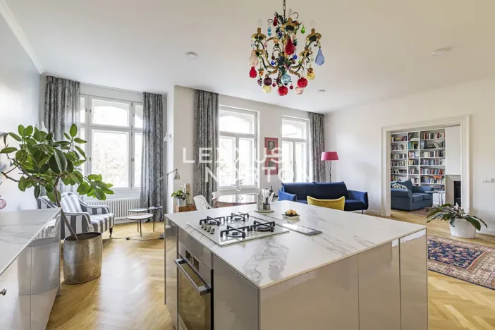 Pronájem bytu 3+kk, Praha - Vinohrady, Polská, 138 m2