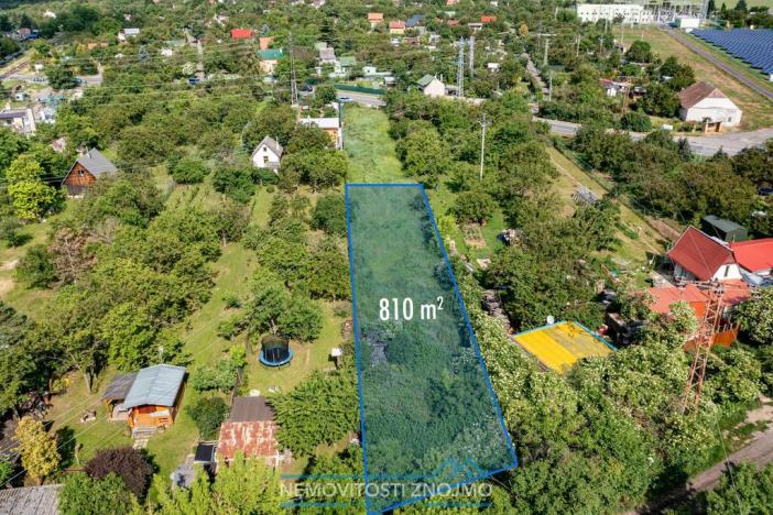 Prodej zahrady, Dobšice, 810 m2