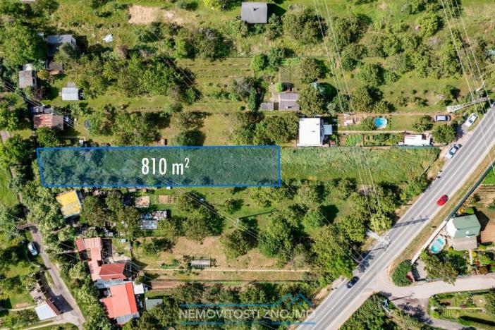 Prodej zahrady, Dobšice, 810 m2