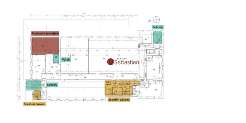 Pronájem kanceláře, Jičín, Dělnická, 26 m2