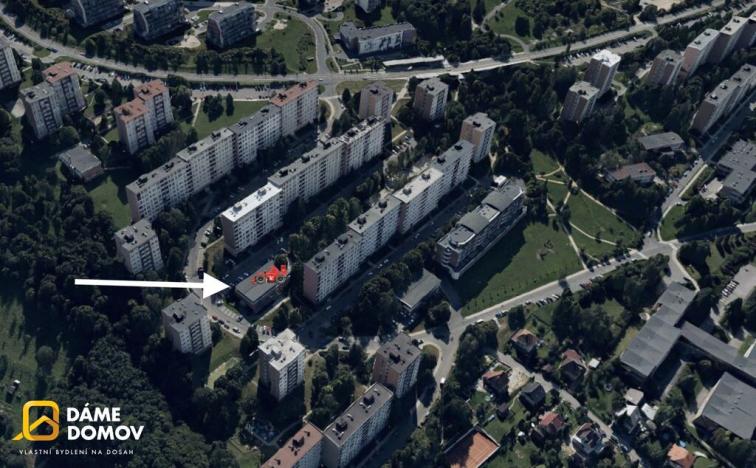 Pronájem garáže, Zlín, Moravská, 16 m2