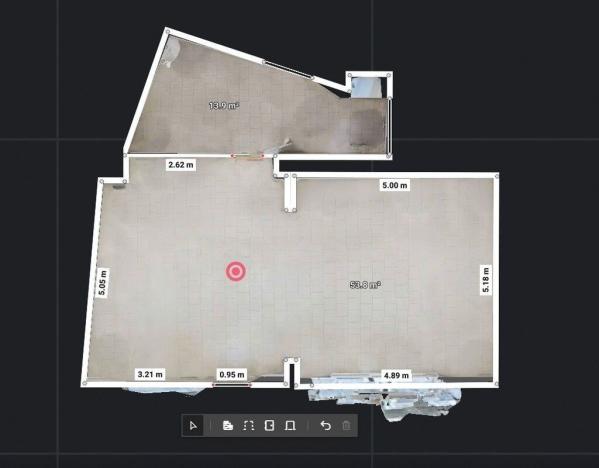 Pronájem kanceláře, Prostějov, nám. Edmunda Husserla, 69 m2